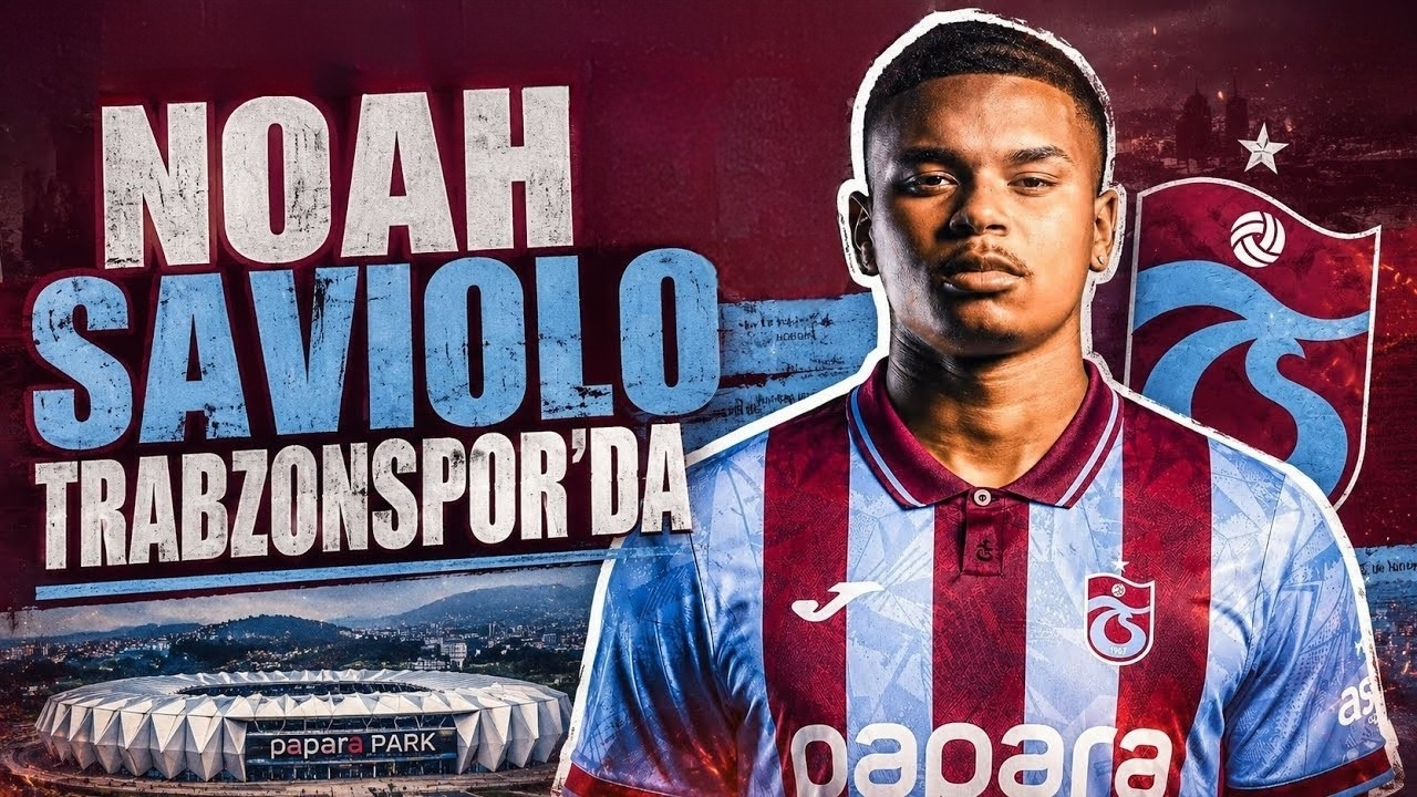Trabzonspor'dan geleceğe yatırım! Noah Saviolo ile 5 yıllık sözleşme