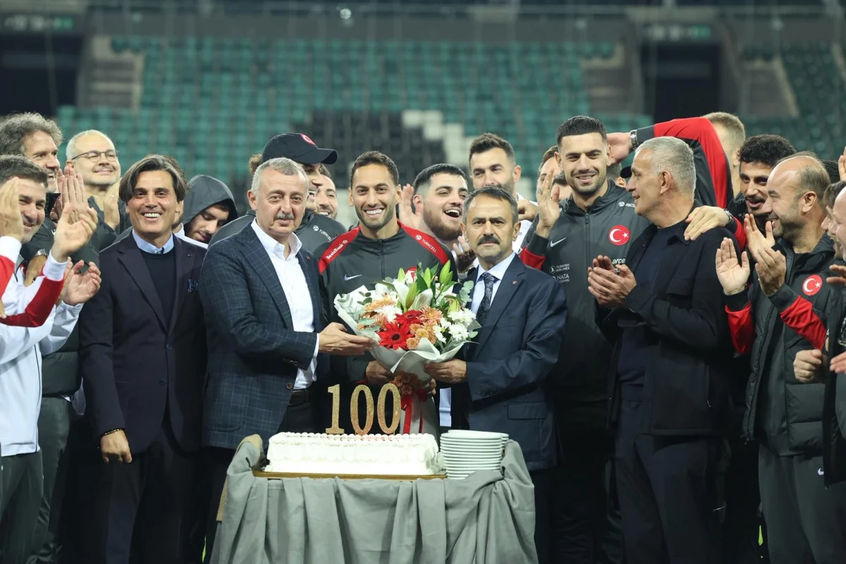 Milli Takım’a Tarihi Maç Öncesi Moral Desteği