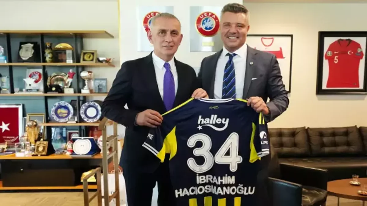 Sadettin Saran'dan TFF Başkanı Hacıosmanoğlu’na Sürpriz Ziyaret