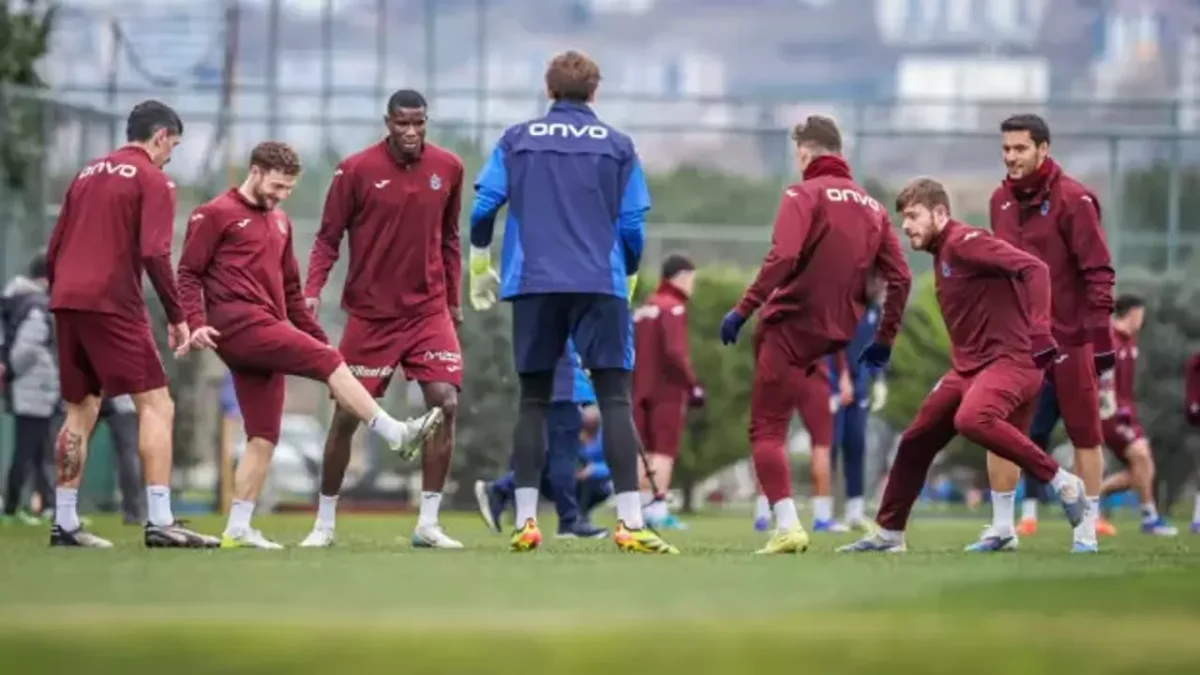 Trabzonspor, Fenerbahçe derbisi için çalışmalarını sürdürüyor